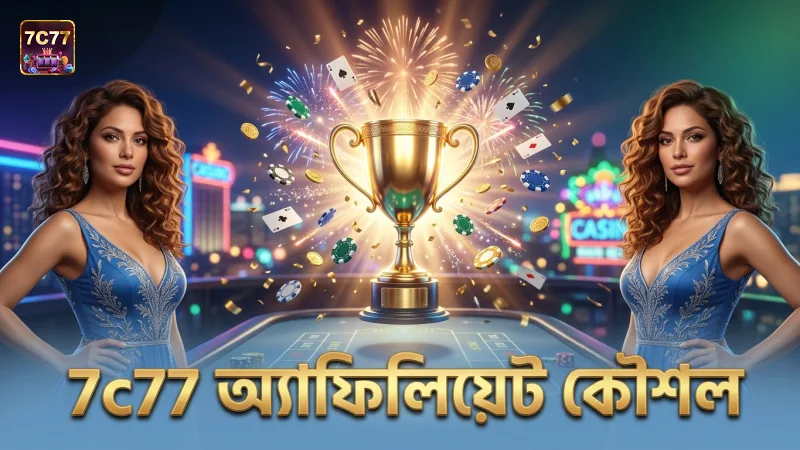 7c77 অ্যাফিলিয়েট প্রোগ্রামে আয় করার জন্য কার্যকর কৌশল প্রদর্শন