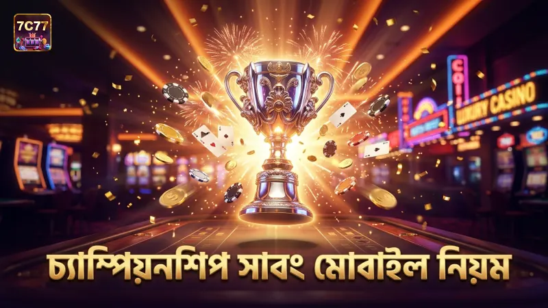 চ্যাম্পিয়নশিপ সাবংয়ের নিয়মাবলী মোবাইল থেকে সহজে বোঝা যায়