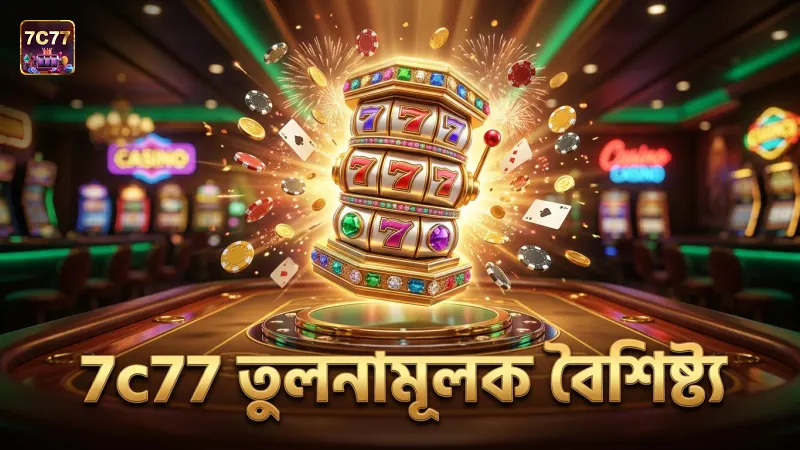 বিভিন্ন স্লট গেমের তুলনামূলক বৈশিষ্ট্য প্রদর্শন