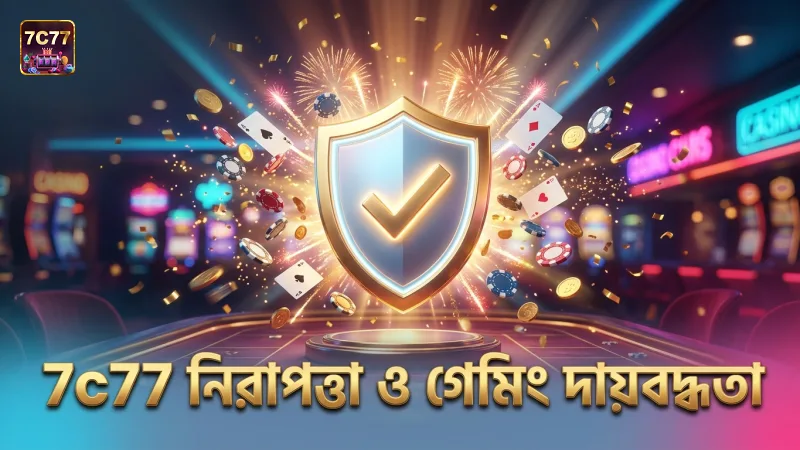 7c77 এর নিরাপত্তা নীতি ও দায়িত্বশীল গেমিং অনুশীলন