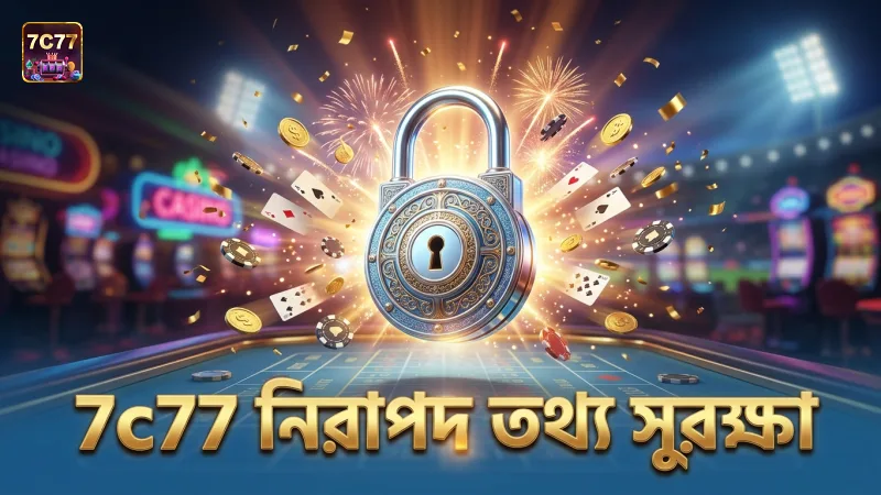 নিরাপদ যোগাযোগের মাধ্যমে 7c77 ব্যবহারকারীর তথ্য সুরক্ষা।