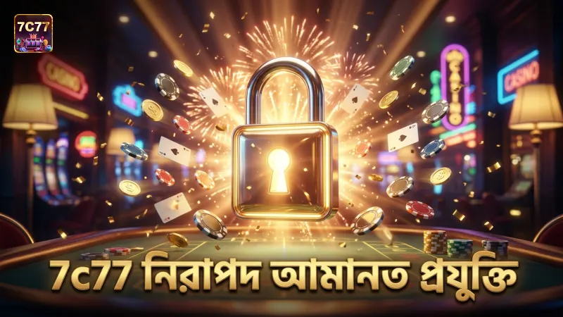 7c77 আমানতের নিরাপত্তার জন্য উন্নত প্রযুক্তি ব্যবহৃত হয়