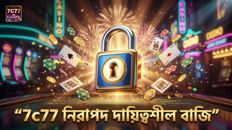 7c77 এর নিরাপদ পরিবেশে দায়িত্বশীল বাজি ধরার কৌশল