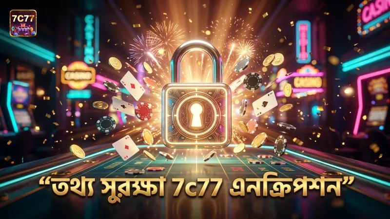 এনক্রিপশন প্রযুক্তি 7c77 প্ল্যাটফর্মে তথ্য সুরক্ষায় সাহায্য করে