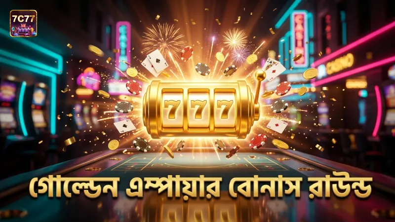 গোল্ডেন এম্পায়ার গেমের বিশেষ বোনাস রাউন্ডের দৃশ্য