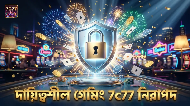 দায়িত্বশীল গেমিং 7c77-এ নিরাপত্তা নিশ্চিত করে
