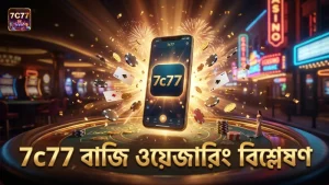 7c77 প্ল্যাটফর্মে বাজি শর্ত ও ওয়েজারিং বিশ্লেষণ