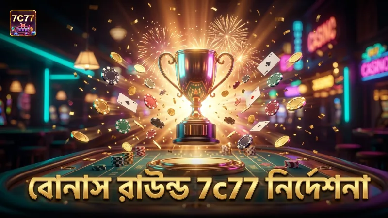 বোনাস রাউন্ড ট্রিগার না হলে 7c77 এর নির্দেশিকা অনুসরণ করুন