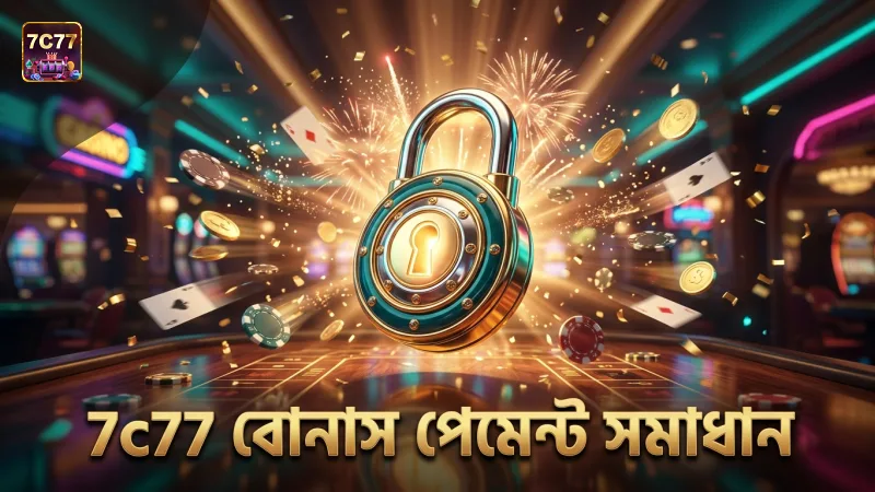 বোনাস পেমেন্ট সমস্যা সহজে 7c77 মাধ্যমে সমাধান করুন