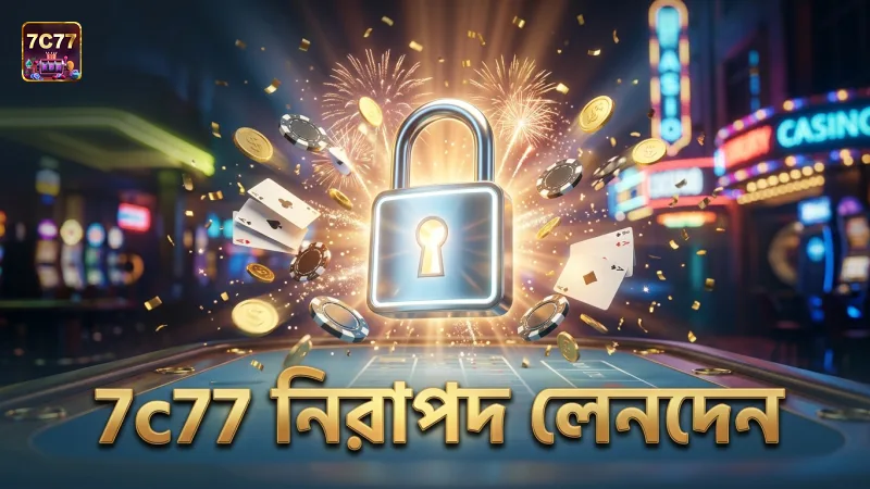 7c77 প্ল্যাটফর্মে নিরাপদ লেনদেন নিশ্চিত করুন