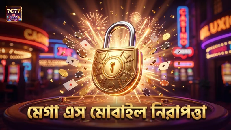 মেগা এস স্লটের মোবাইল নিরাপত্তা এবং বিশ্বাসযোগ্যতা নিশ্চিত।
