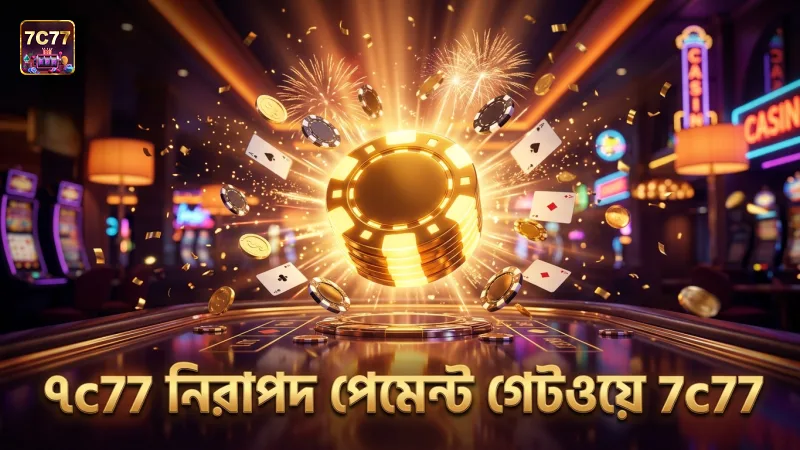 স্মার্টফোনে ৭c77 এর নিরাপদ পেমেন্ট গেটওয়ে নিশ্চিত করে ত্বরিত লেনদেন।