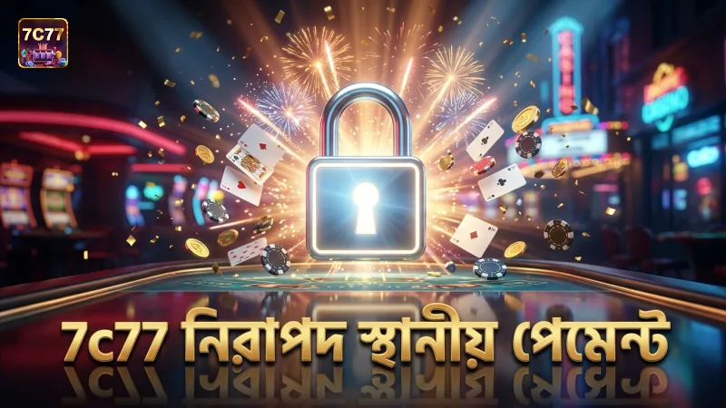 7c77-এ স্থানীয় পেমেন্ট নিরাপদ এবং দ্রুত কার্যকর।