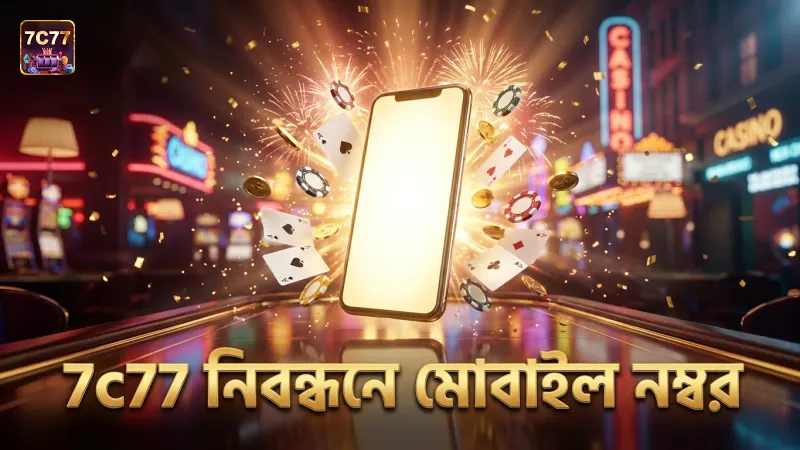 7c77 নিবন্ধন প্রক্রিয়ায় মোবাইল নম্বরের গুরুত্ব ও দ্রুততা নিশ্চিত।
