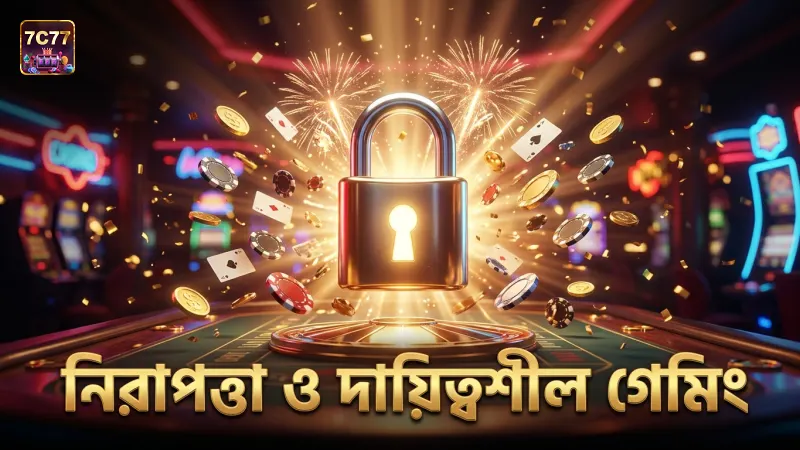 নিবন্ধনের সময় নিরাপত্তা ও দায়িত্বশীল গেমিং মেনে চলা অত্যন্ত গুরুত্বপূর্ণ।