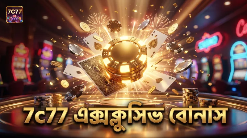 7c77 ভিআইপি সদস্যদের জন্য এক্সক্লুসিভ বোনাস অফার