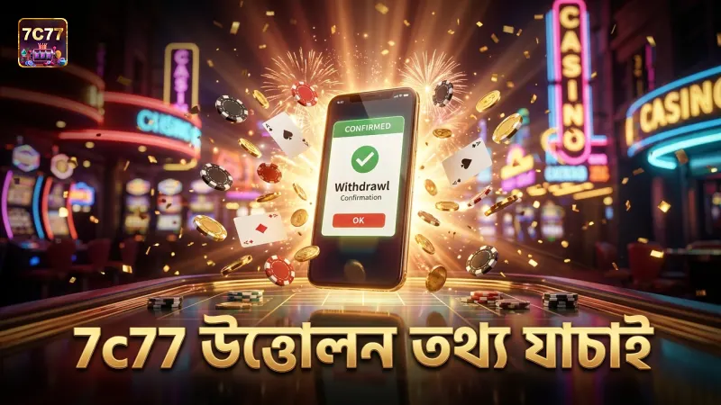 7c77 উত্তোলনের জন্য প্রয়োজনীয় তথ্য যাচাই করা হয়।